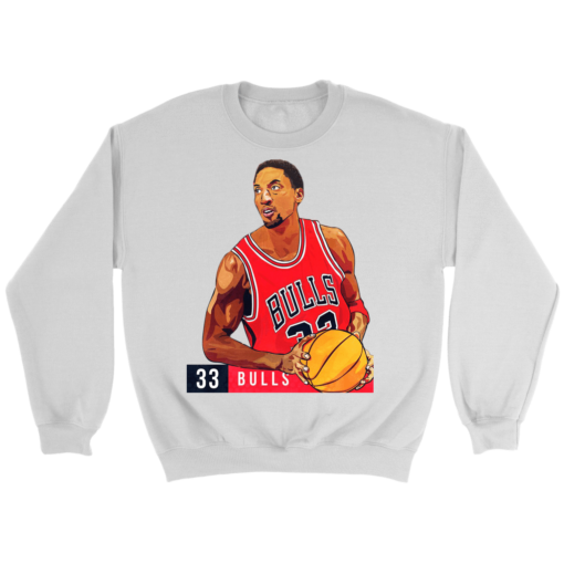 Crewneck Sweatshirt / White / S Retro Scottie Pippen Sweatshirt