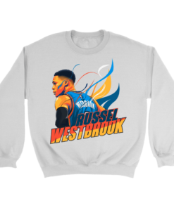 Crewneck Sweatshirt / White / S Russel Westbrook Sweatshirt