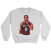 Crewneck Sweatshirt / White / S Silent Killer Kawhi Sweatshsirt