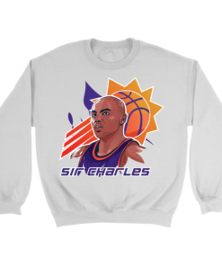 Crewneck Sweatshirt / White / S Sir Charles Barkley Sweatshirt