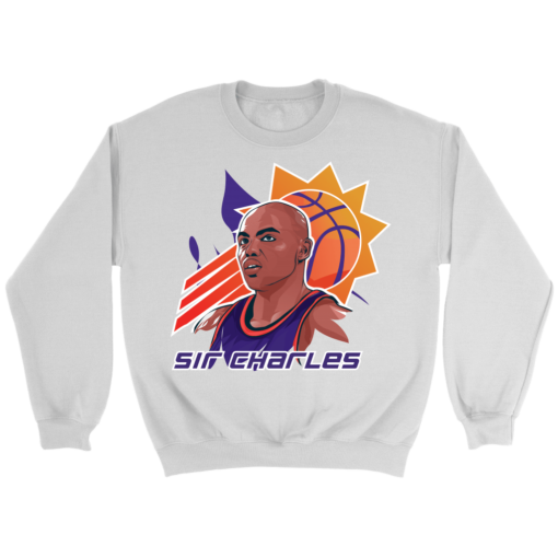 Crewneck Sweatshirt / White / S Sir Charles Barkley Sweatshirt