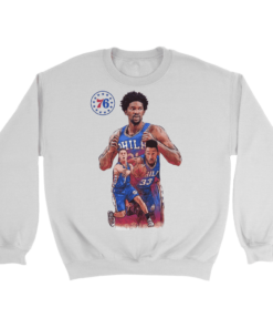 Crewneck Sweatshirt / White / S The 76ers Squad Sweatshirt