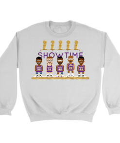 Crewneck Sweatshirt / White / S The Lakers Showtime Sweatshirt