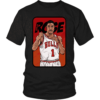 District Unisex Shirt / Black / S Derrick Rose Bulls Shirt