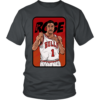 District Unisex Shirt / Charcoal / S Derrick Rose Bulls Shirt