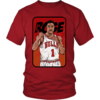 District Unisex Shirt / Red / S Derrick Rose Bulls Shirt