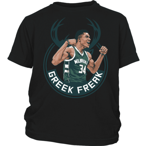 District Youth Shirt / Black / XS Greek Freak Youth Shirt