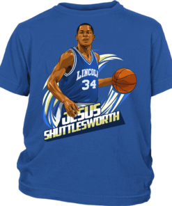 District Youth Shirt / Royal Blue / XS Jesus Shuttlesworth Youth Shirt