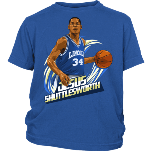 District Youth Shirt / Royal Blue / XS Jesus Shuttlesworth Youth Shirt