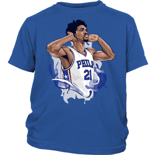 District Youth Shirt / Royal Blue / XS Joel "The Process" Embiid Sweatshirt