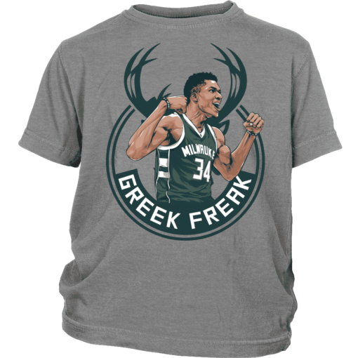 District Youth Shirt / Sport Grey / XS Greek Freak Youth Shirt