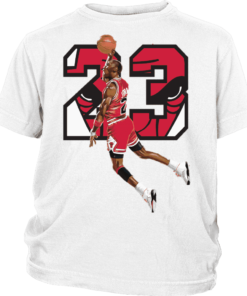 District Youth Shirt / White / XS #23 The GOAT Youth Shirt