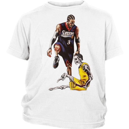 District Youth Shirt / White / XS Allen Iverson The Step Over Kids Shirt