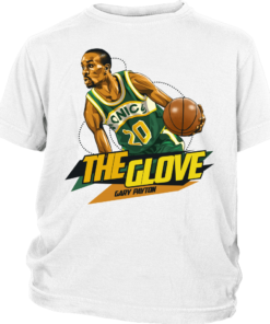 District Youth Shirt / White / XS Gary "The Glove" Payton Youth Shirt