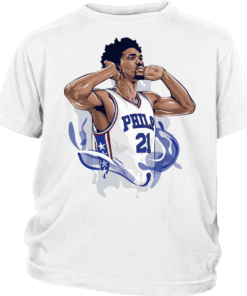 District Youth Shirt / White / XS Joel "The Process" Embiid Sweatshirt