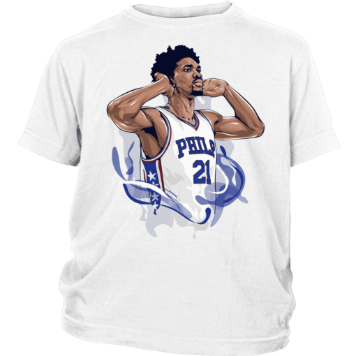 District Youth Shirt / White / XS Joel "The Process" Embiid Sweatshirt