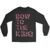 Gildan Long Sleeve Tee / Black / S Bow to the King Long Sleeve