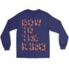 Gildan Long Sleeve Tee / Purple / S Bow to the King Long Sleeve