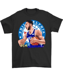 Gildan Mens T-Shirt / Black / S Ben Simmons