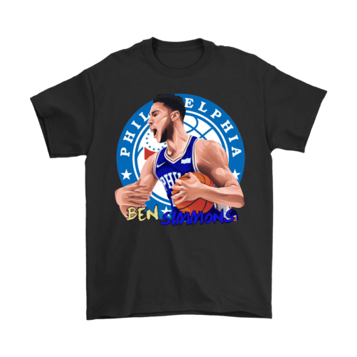 Gildan Mens T-Shirt / Black / S Ben Simmons