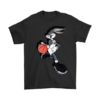 Gildan Mens T-Shirt / Black / S Bugs Bunny Spacejam Shirt