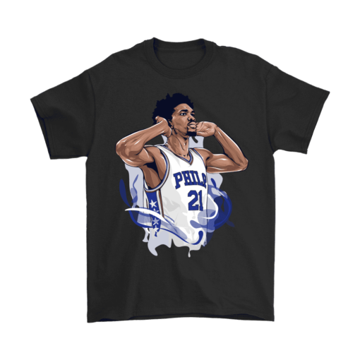 Gildan Mens T-Shirt / Black / S Joel "The Process" Embiid Shirt