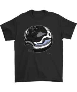 Gildan Mens T-Shirt / Black / S Jordan V Oreo Cookie Shirt