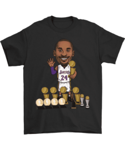 Gildan Mens T-Shirt / Black / S Kobe  Achievements Shirt