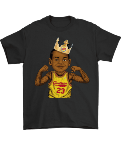 Gildan Mens T-Shirt / Black / S Lil' Lebron Shirt