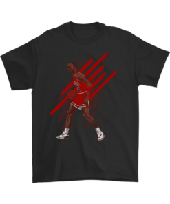 Gildan Mens T-Shirt / Black / S **Limited Edition** Jordan Artwork Shirt