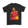 Gildan Mens T-Shirt / Black / S Retro Scottie Pippen Shirt