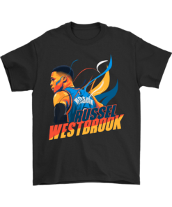 Gildan Mens T-Shirt / Black / S Russel Westbrook Shirt