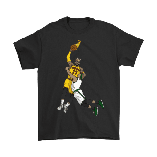 Gildan Mens T-Shirt / Black / S Take me to the Finals x Lebron & Thomas Shirt