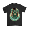 Gildan Mens T-Shirt / Black / S The Greek Freak Shirt