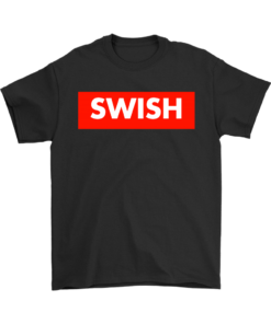 Gildan Mens T-Shirt / Black / S The Swish Shirt