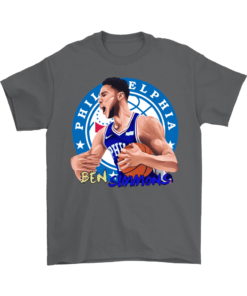 Gildan Mens T-Shirt / Charcoal / S Ben Simmons