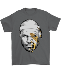 Gildan Mens T-Shirt / Charcoal / S Heart of a Lion Lebron Shirt