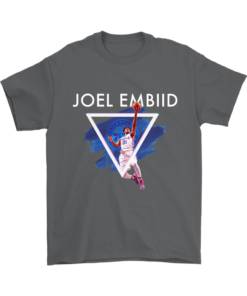 Gildan Mens T-Shirt / Charcoal / S Joel "Trust The Process" Embiid Shirt