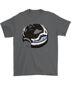 Gildan Mens T-Shirt / Charcoal / S Jordan V Oreo Cookie Shirt