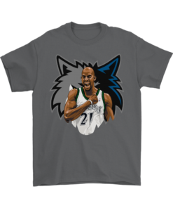 Gildan Mens T-Shirt / Charcoal / S Kevin "The Big Ticket" Garnett Shirt