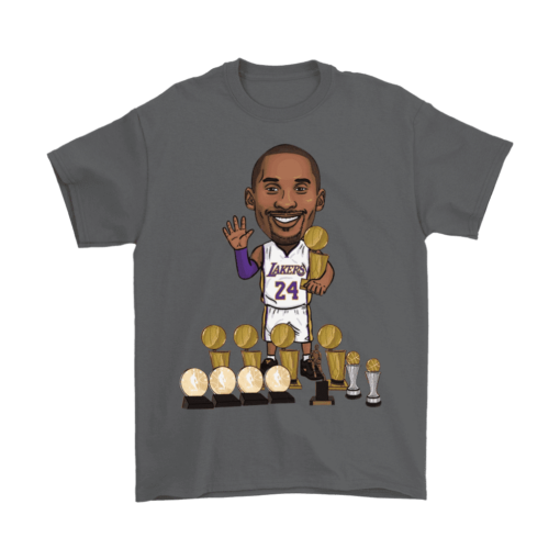 Gildan Mens T-Shirt / Charcoal / S Kobe  Achievements Shirt