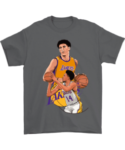 Gildan Mens T-Shirt / Charcoal / S The Future Lakers Shirt