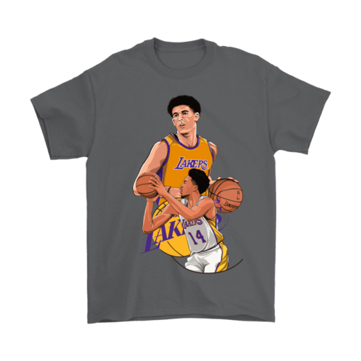 Gildan Mens T-Shirt / Charcoal / S The Future Lakers Shirt