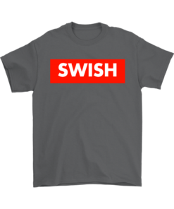 Gildan Mens T-Shirt / Charcoal / S The Swish Shirt