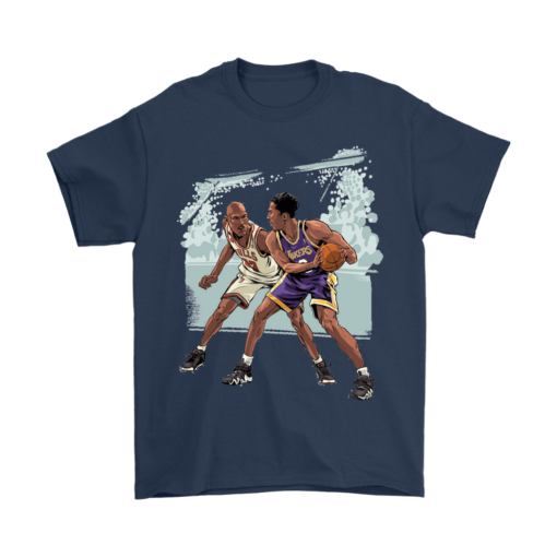 Gildan Mens T-Shirt / Navy / S GOAT v Mamba Shirt