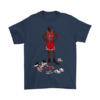 Gildan Mens T-Shirt / Navy / S Jordans Shoe Shirt