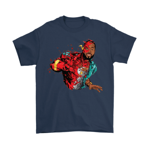 Gildan Mens T-Shirt / Navy / S **Limited Prints Available** Flash x Wade Shirt