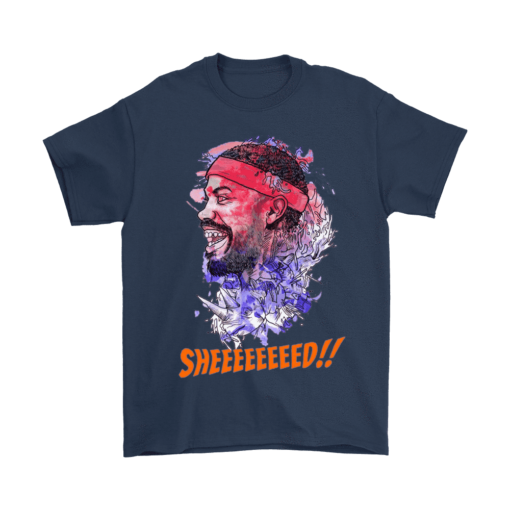 Gildan Mens T-Shirt / Navy / S Rasheed Wallace Watercolor Shirt