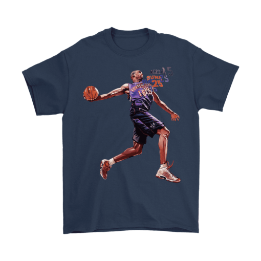 Gildan Mens T-Shirt / Navy / S Vince Carter Over the Years Shirt