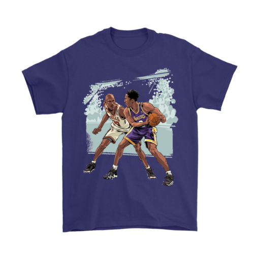 Gildan Mens T-Shirt / Purple / S GOAT v Mamba Shirt